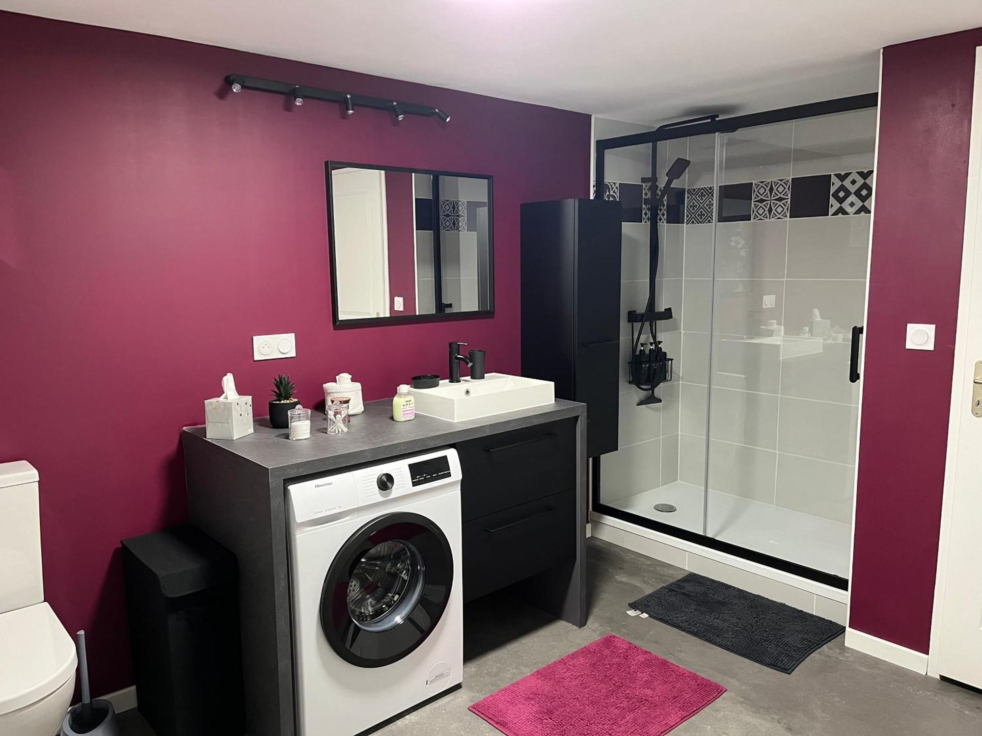 Comme Dans Un Ecrin - T2 De 50 M² Avec Jardin, Terrasse Et Piscine Apartment Vernaison Luaran gambar